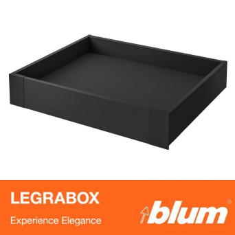 Blum Legrabox Internal Shallow Drawers - Carbon Black