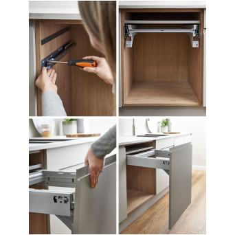 ECO-Sink Waste Bin Installation