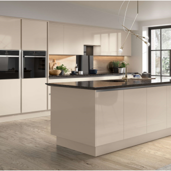 Firbeck Supergloss Cashmere Kitchen