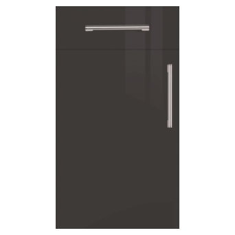 Firbeck Supergloss Graphite Kitchen Doors