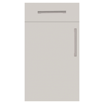 Firbeck Supermatt Cashmere kitchen doors