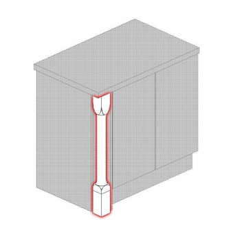 Cartmel Floor Column Pilaster