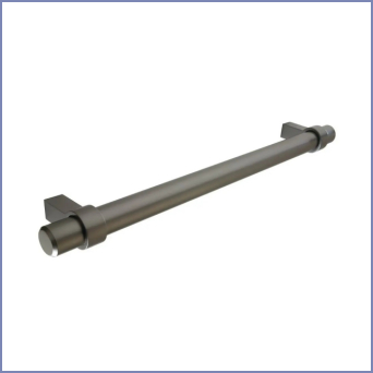 Arlington Bar Handle - Brushed Satin Black