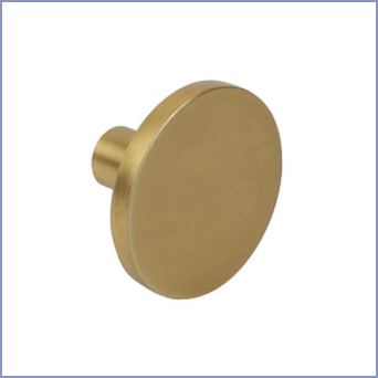 Como Knob - Brushed Gold