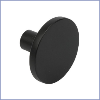 Como Knob - Matt Black