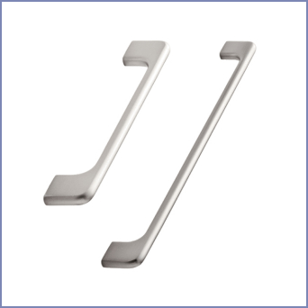 Doppia D Handle - Inox Look