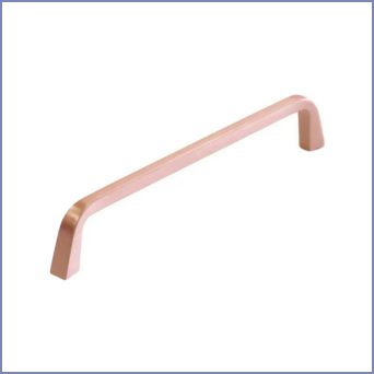 Este D Handle - Brushed Copper