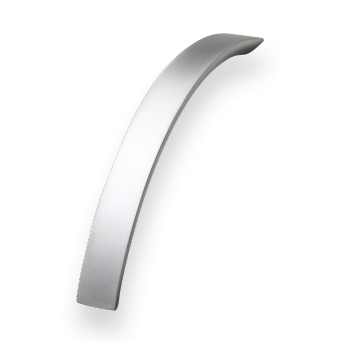Flat Bow Handles - Satin Chrome