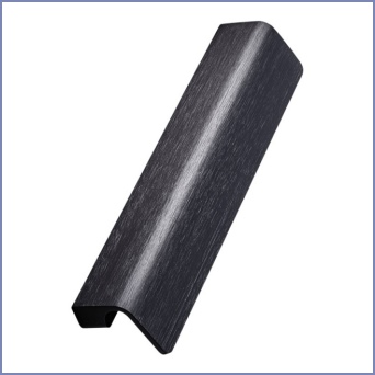 Fringe Pull Handle - Brushed Matt Black