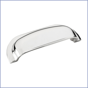 Hampton 96mm Cup Handle - Polished Nickel