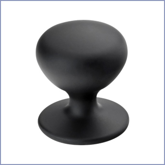 Hampton Knobs - Matt Black