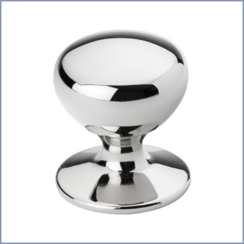 Hampton Knobs - Polished Nickel