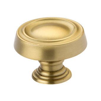Ivo Knob - Brushed Satin Brass