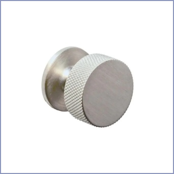 Knurled Knob - Stainless Steel