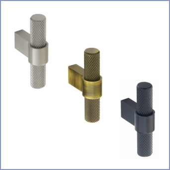 Knurled T-Bar Knob (3 Colours)