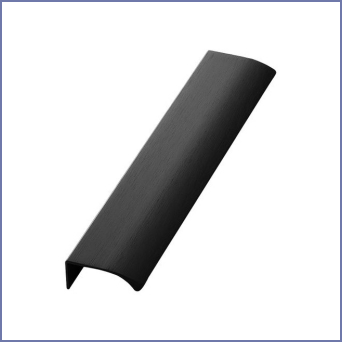 Ona 200mm Profile Handle - Brushed Black
