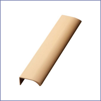 Ona 200mm Profile Handle - Brushed Brass