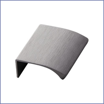 Ona 50mm Profile Handle - Brushed Grey