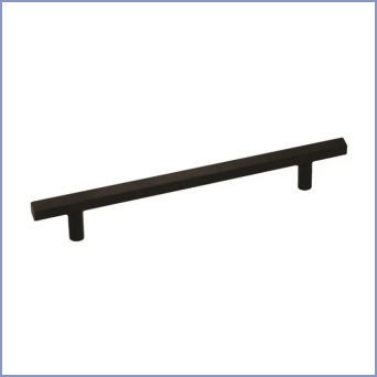 Pencil T-Bar Handle - Matt Black