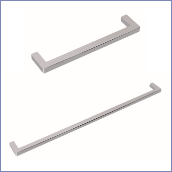 Square D Handle (Polished Chrome)