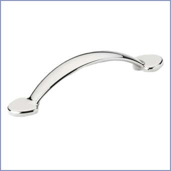 Trafalgar Polished Nickel Bow Handle