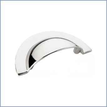 Trafalgar Polished Nickel Cup Handle