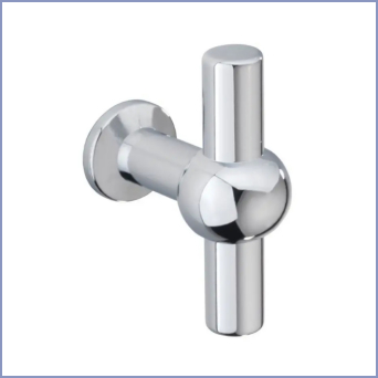 Weel Chrome T-Bar Knob
