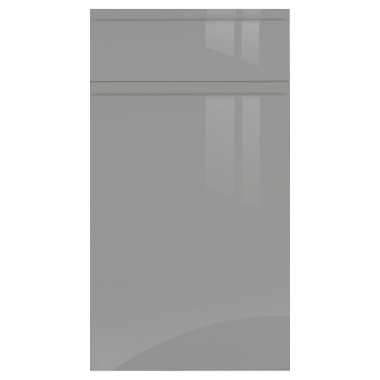 Jayline Supergloss Dust Grey kitchen doors