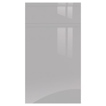 Jayline Supergloss Light Grey kitchen doors