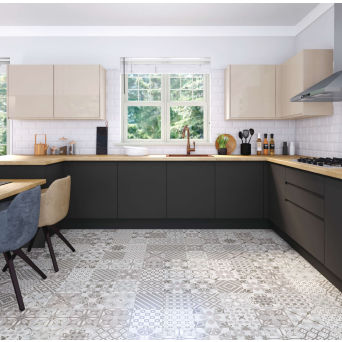 Jayline Supermatt Graphite Kitchen
