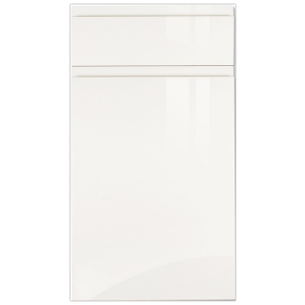 Lacarre Handleless White kitchen doors