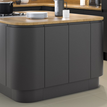 Lucente Matt Anthracite Kitchen details