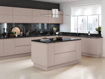 Lucente Matt Cashmere kitchen doors