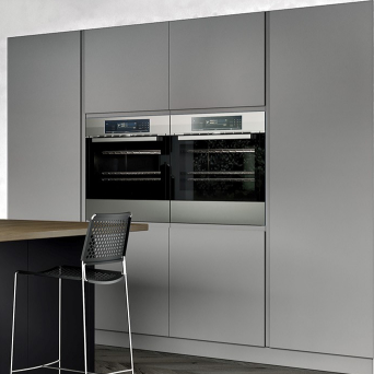 Lucente Matt Dust Grey Kitchen details