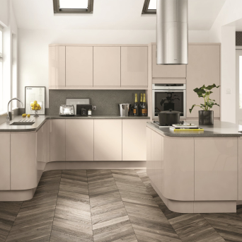 Lucente Gloss Cashmere Kitchen