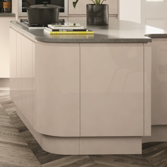 Lucente Gloss Cashmere Kitchen details