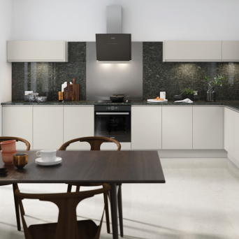 Lucente Matt Light Grey Kitchen