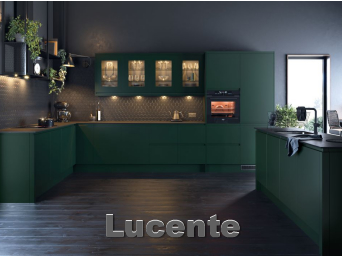 Lucente handleless kitchen doors