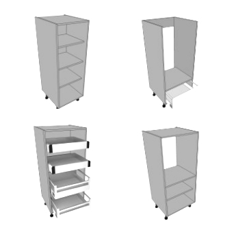 Studio Midi units (1250 high)