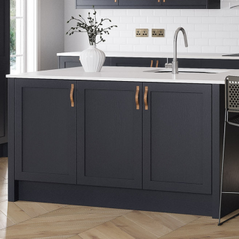 Newmarket Timber Indigo Blue Kitchen detail