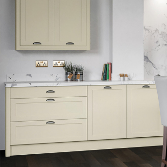 Newmarket Timber Ivory Kitchen detail