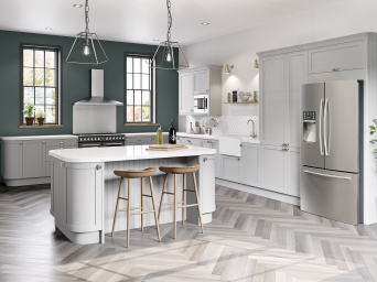 Newmarket Light Grey Timber doors