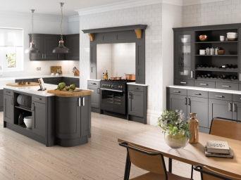 Oxford Anthracite kitchen doors