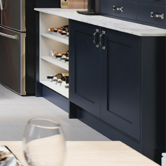 Oxford Indigo Blue Kitchen details