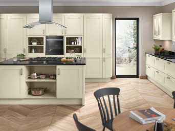 Oxford Ivory kitchen doors