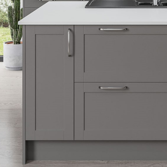Stratto Dust Grey Kitchen detail