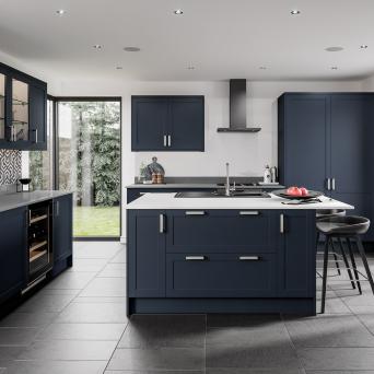 Stratto Indigo Blue Kitchen