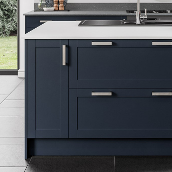 Stratto Indigo Blue Kitchen detail