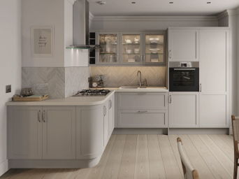 Stratto Light Grey Kitchen doors