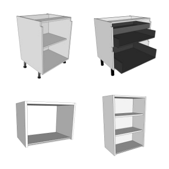 True Handleless Kitchen units